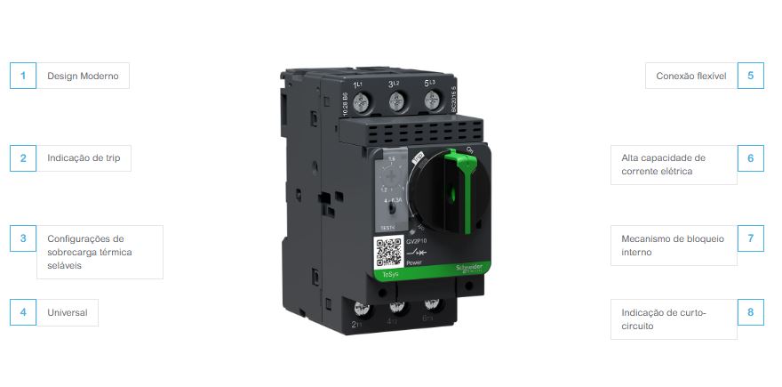 Disjuntor Motor GV2